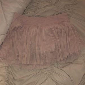 Light pink lululemon skirt
